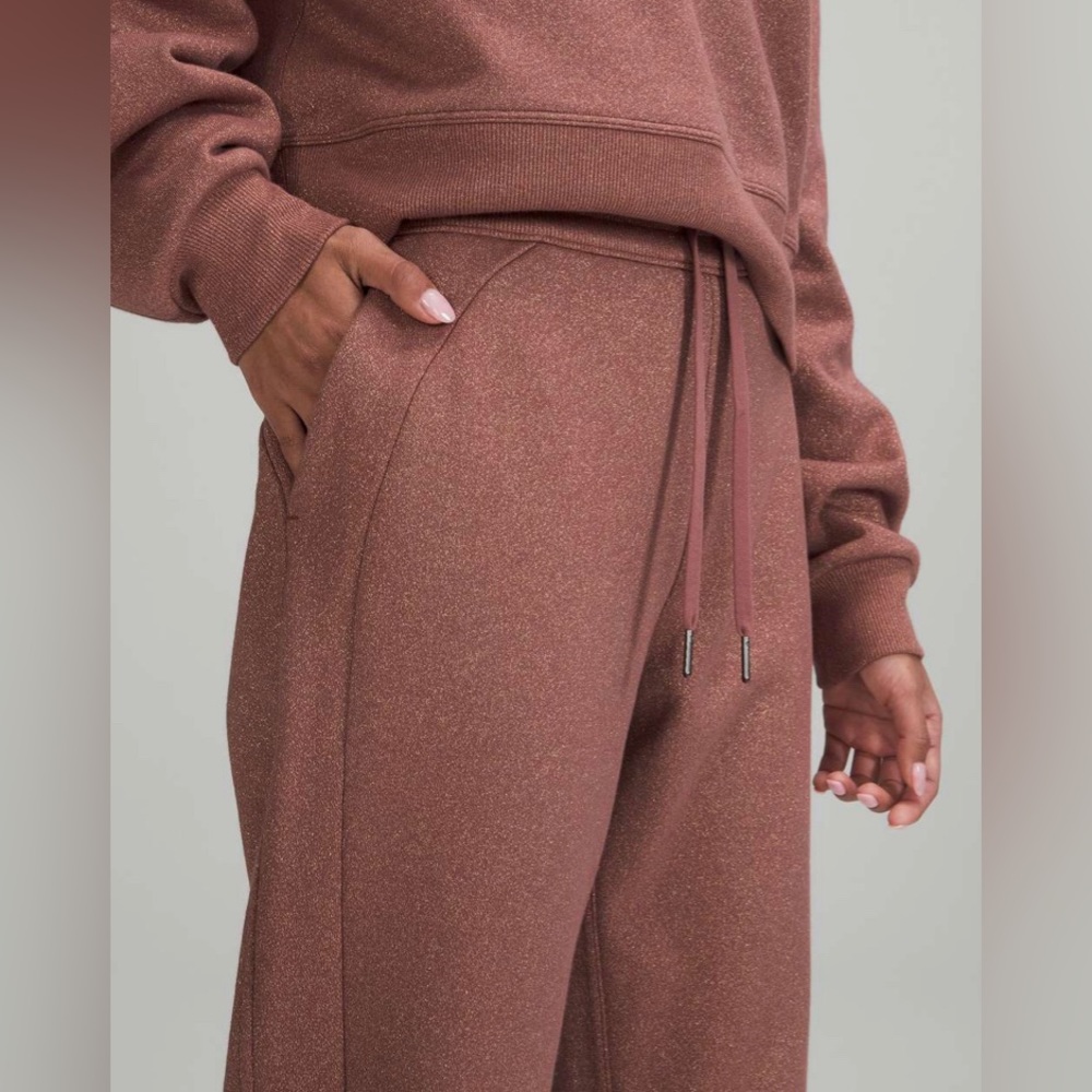 BNWOT Lululemon Scuba HR Jogger 7/8 Length Smoky Topaz Sparkle - Picture 8 of 8